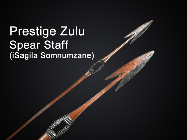 The Prestige Zulu Spear Staff: A Symbol of Authority and Power
