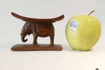 Ghanaian Akan Asante miniature stool model collection