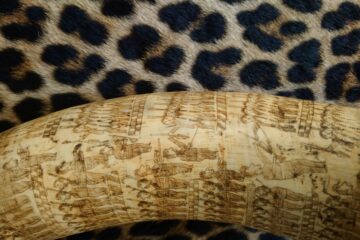 The Hero Artifact Series:  Part 6 – The 1879 Anglo-Zulu War Lion’s Ledger: Engraved Zulu Cattle Horn.